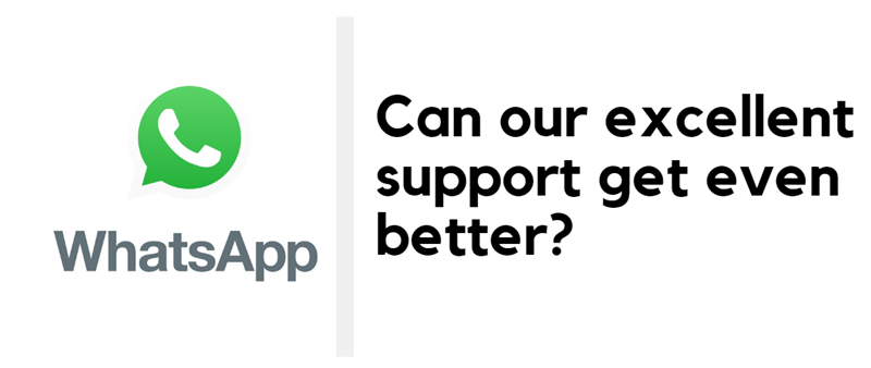 Introducing Whatsapp Support